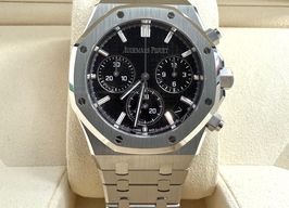 Audemars Piguet Royal Oak Chronograph 26240ST.OO.1320ST.02 (2023) - Zwart wijzerplaat 41mm Staal