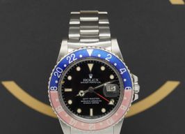 Rolex GMT-Master 16750 (1983) - Zwart wijzerplaat 40mm Staal