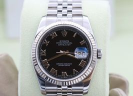 Rolex Datejust 36 116234 (Unknown (random serial)) - Black dial 36 mm Steel case