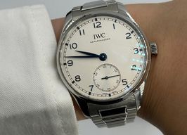 IWC Portuguese IW358312 (2025) - Zilver wijzerplaat 40mm Staal
