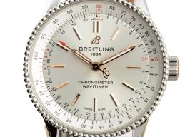 Breitling Navitimer A17395F41G1P1 (2023) - Zilver wijzerplaat 35mm Staal