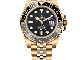 Rolex GMT-Master II 126718GRNR (2024) - Zwart wijzerplaat 40mm Geelgoud