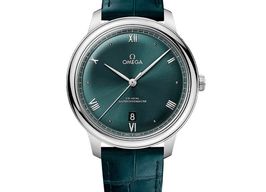 Omega De Ville Prestige 434.13.40.20.10.001 (2023) - Groen wijzerplaat 40mm Staal