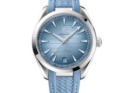 Omega Seamaster Aqua Terra 220.12.41.21.03.008 (2024) - Blauw wijzerplaat 41mm Staal