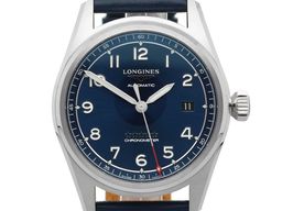 Longines Spirit L3.810.4.93.0 (2024) - Blue dial 40 mm Steel case