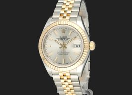 Rolex Lady-Datejust 279173 (2017) - Silver dial 28 mm Gold/Steel case