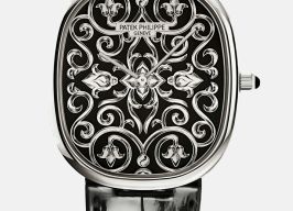 Patek Philippe Golden Ellipse 5738/51G-001 (2024) - Zwart wijzerplaat 35mm Witgoud