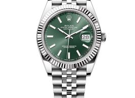 Rolex Datejust 41 126334 (2023) - Green dial 41 mm Steel case