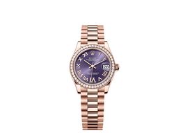 Rolex Datejust 31 278285RBR (2025) - Paars wijzerplaat 31mm Roségoud