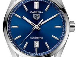 TAG Heuer Carrera Calibre 5 WBN2112.FC6504 (2026) - Blue dial 39 mm Steel case
