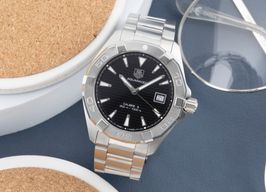 TAG Heuer Aquaracer 300M WAY2110 (2015) - Black dial 41 mm Steel case