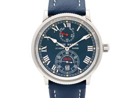 Ulysse Nardin Marine 263-22 (1998) - Blauw wijzerplaat 38mm Staal