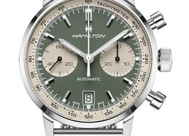 Hamilton Intra-Matic H38416160 (2026) - Groen wijzerplaat 40mm Staal