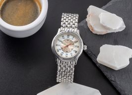 Longines Lindbergh Hour Angle L2.617.4 (Unknown (random serial)) - Silver dial 38 mm Steel case