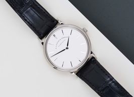 A. Lange & Söhne Saxonia 201.027 (2021) - Silver dial 37 mm White Gold case