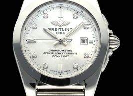 Breitling Galactic W72348 (2018) - Pearl dial 29 mm Steel case