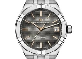 Maurice Lacroix Aikon AI6007-SS002-331-1 (2023) - Grijs wijzerplaat 39mm Staal