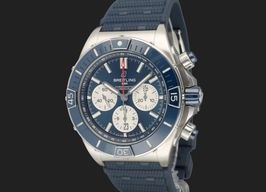 Breitling Chronomat AB0136161C1S1 (2022) - Blue dial 44 mm Steel case