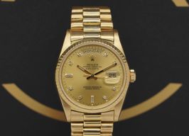 Rolex Day-Date 36 18238 (1990) - Goud wijzerplaat 36mm Geelgoud