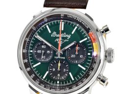 Breitling Top Time AB01762A1L1X1 (2023) - Green dial 41 mm Steel case