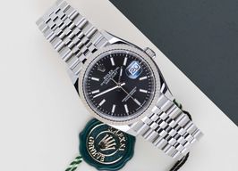 Rolex Datejust 36 126234 (2026) - Black dial 36 mm Steel case