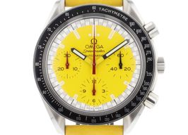 Omega Speedmaster Reduced 3810.12.06 (Unknown (random serial)) - Yellow dial 39 mm Steel case