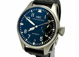IWC Big Pilot IW500401 (Unknown (random serial)) - Black dial 46 mm Steel case