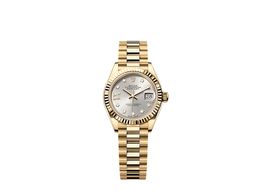 Rolex Lady-Datejust 279178 (2025) - Silver dial 28 mm Yellow Gold case