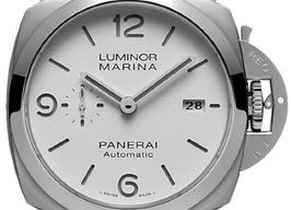 Panerai Luminor Marina PAM01314 (2026) - Wit wijzerplaat 44mm Staal