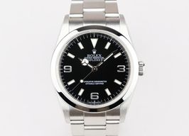 Rolex Explorer 114270 (2007) - Zwart wijzerplaat 36mm Staal
