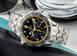 Omega Seamaster Diver 300 M 212.30.44.50.01.002 (Onbekend (willekeurig serienummer)) - Zwart wijzerplaat 44mm Staal