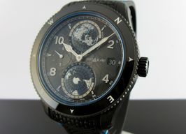 Montblanc 1858 132300 (2024) - Zwart wijzerplaat 44mm Carbon