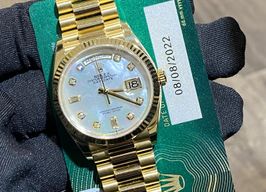 Rolex Day-Date 36 128238 (2022) - Onbekend wijzerplaat 36mm Geelgoud