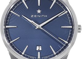 Zenith Elite 03.3100.670/02.C922 (2024) - Blue dial 40 mm Steel case