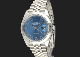 Rolex Datejust 41 126300 (2024) - Blauw wijzerplaat 41mm Staal