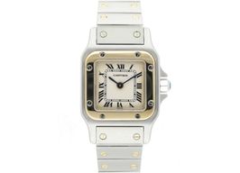 Cartier Santos Galbée 1567 (Onbekend (willekeurig serienummer)) - 24mm Goud/Staal