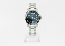 Longines HydroConquest L3.370.4.56.6 (2024) - Zwart wijzerplaat 32mm Staal