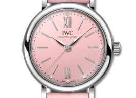 IWC Portofino Automatic IW357417 (2023) - Pink dial 34 mm Steel case