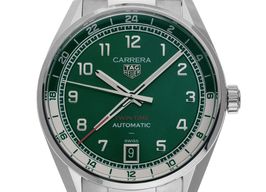 TAG Heuer Carrera WDA2114.BA0043 (2025) - Green dial 41 mm Steel case