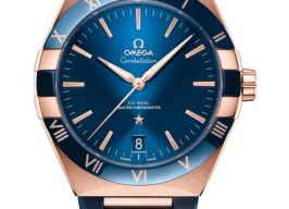 Omega Constellation 131.63.41.21.03.001 (2026) - Blue dial 41 mm Rose Gold case