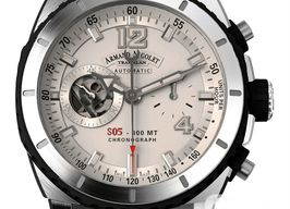 Armand Nicolet SO5 A714AGN-AG-MA4710GN (2024) - Zilver wijzerplaat 44mm Staal