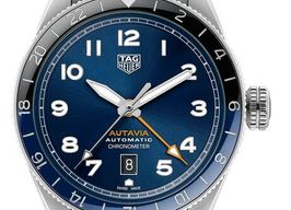 TAG Heuer Autavia WBE511A.BA0650 (2025) - Blue dial 42 mm Steel case