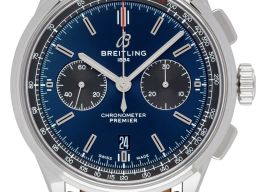 Breitling Premier AB0118221C1X2 (2023) - Blue dial 42 mm Steel case