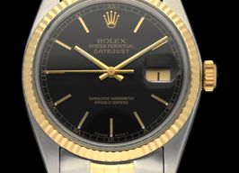 Rolex Datejust 36 16013 (1979) - Black dial 36 mm Gold/Steel case