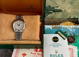 Rolex Datejust 36 16014 (1983) - Zilver wijzerplaat 36mm Staal