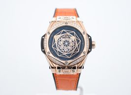 Hublot Big Bang Sang Bleu 465.OS.1118.VR.1204.MXM17 (2019) - Zwart wijzerplaat 39mm Roségoud