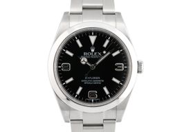 Rolex Explorer 214270 (2010) - Black dial 39 mm Steel case
