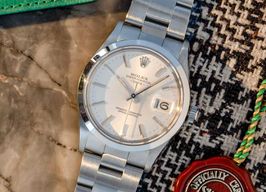 Rolex Oyster Perpetual Date 15000 (1981) - Silver dial 34 mm Steel case