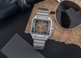 Cartier Santos WSSA0065 (2024) - Bronze dial 35 mm Steel case