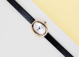 Cartier Baignoire WGBA0075 (2026) - Silver dial 25 mm Yellow Gold case